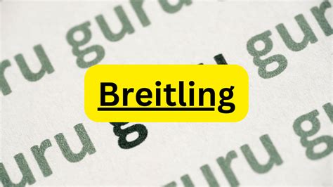 breitling pill report|breitling report on iraqi dinar.